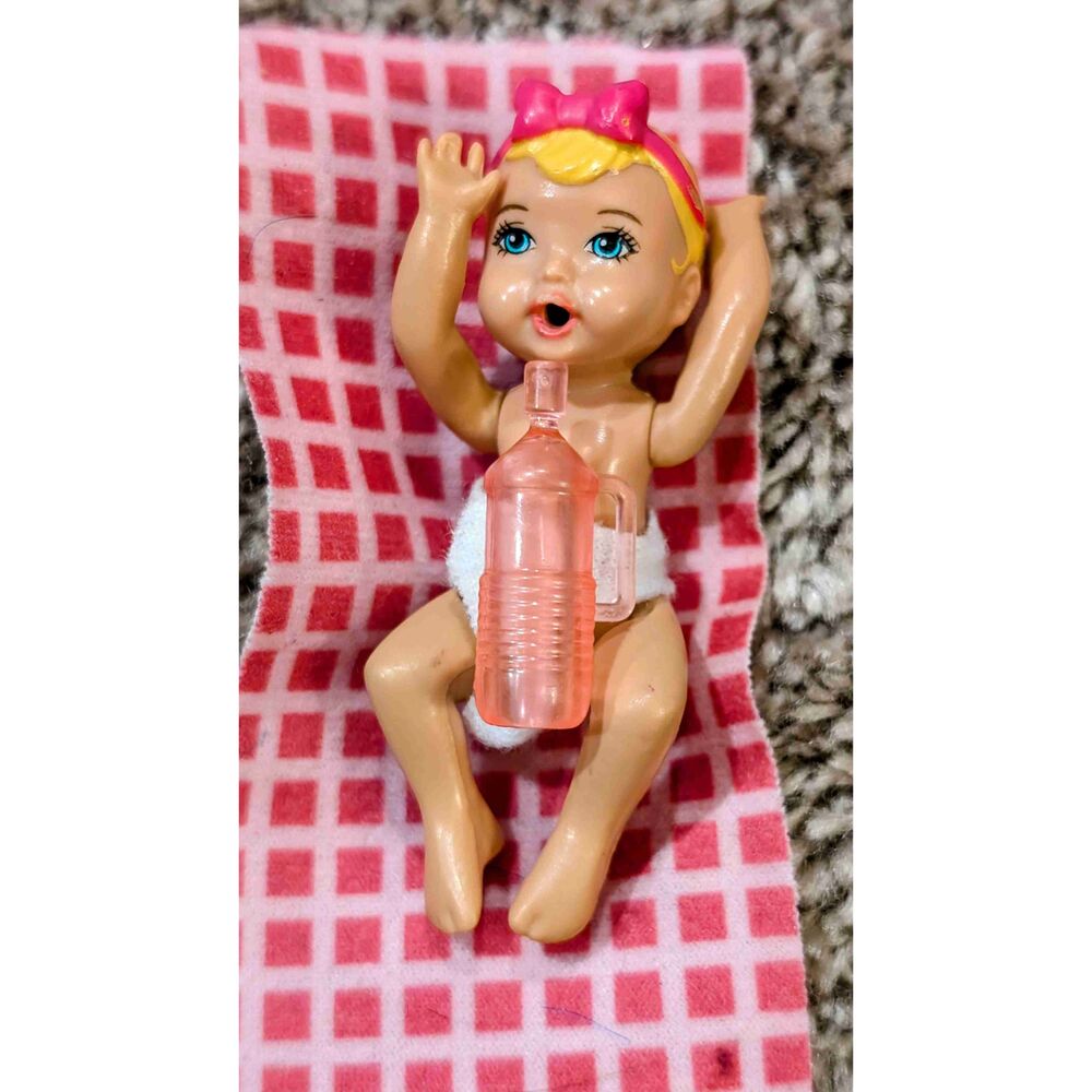Mattel Barbie Baby Drinks & Wets...#nac